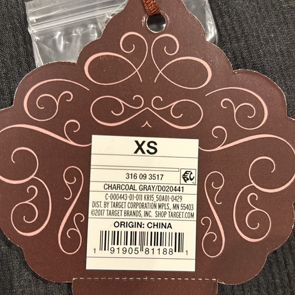 NWT Knox Rose Charcoal Gray Tiered Dress Size XS - Picture 6 of 9